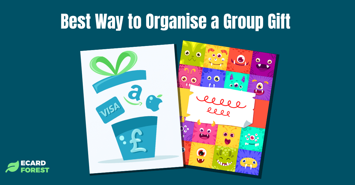 A guide on how to the best ways to collect money for a group gift by EcardForest