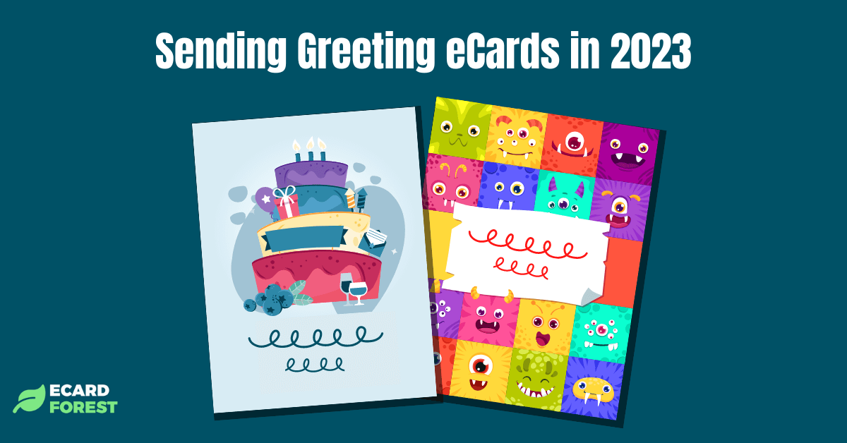 Sample ecards with multiple signatures by EcardForest