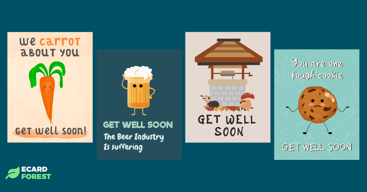 Get well soon ecards by EcardForest