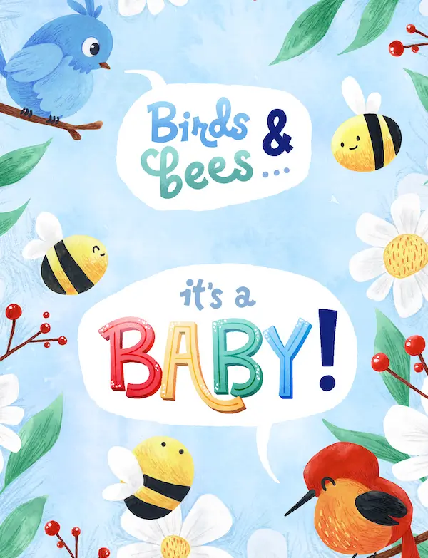 Group Ecard baby card