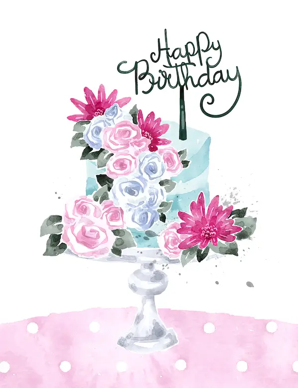 Birthday essentials group card